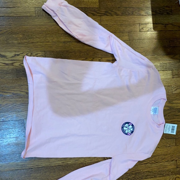 Itsa Girl Thing Pink Owl Cross Long Sleeve Tee - Picture 2 of 7